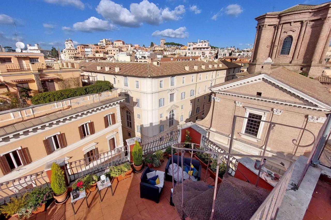 Spagna Penthouse Рим Экстерьер фото