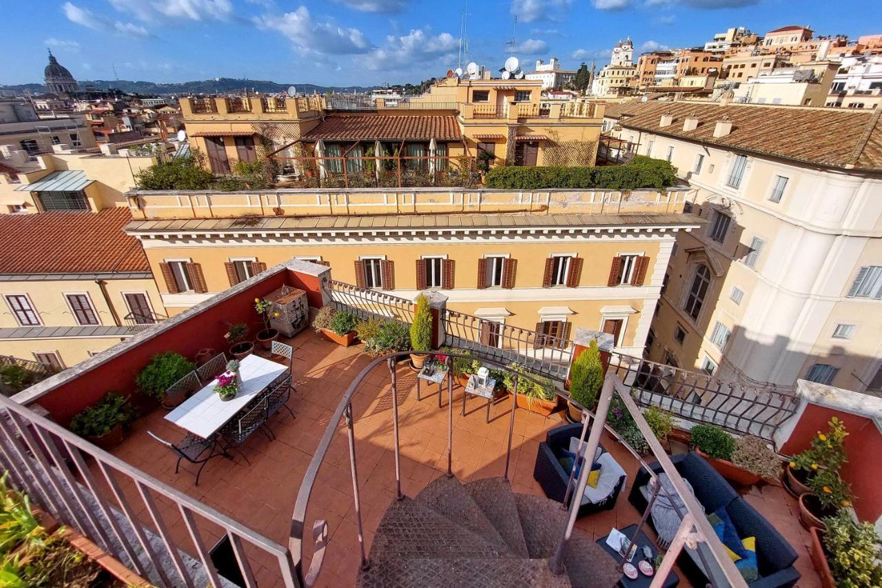 Spagna Penthouse Рим Экстерьер фото