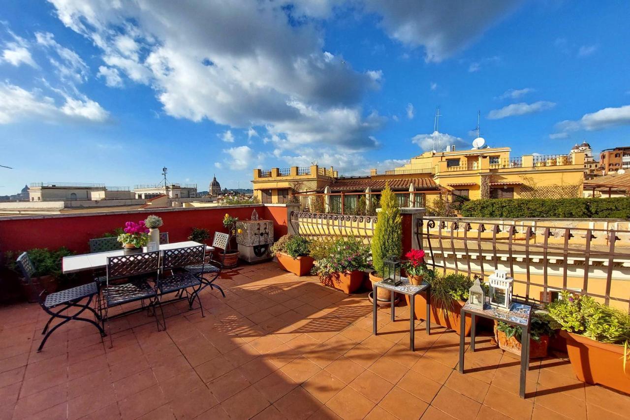 Spagna Penthouse Рим Экстерьер фото