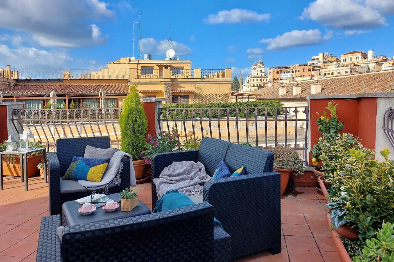 Spagna Penthouse Рим Экстерьер фото